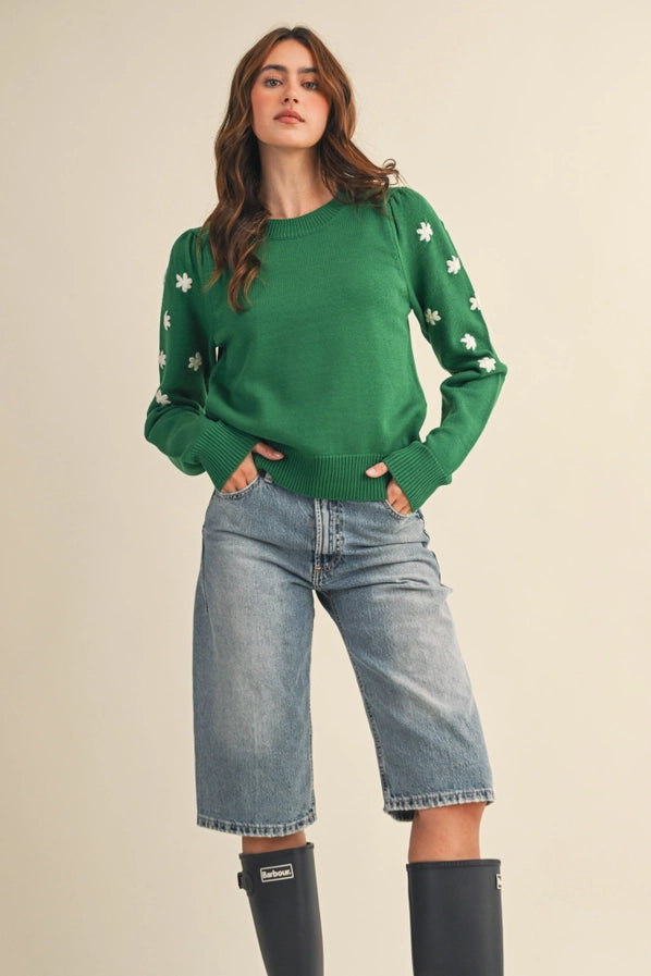 Holly Jolly Blossom Sweater