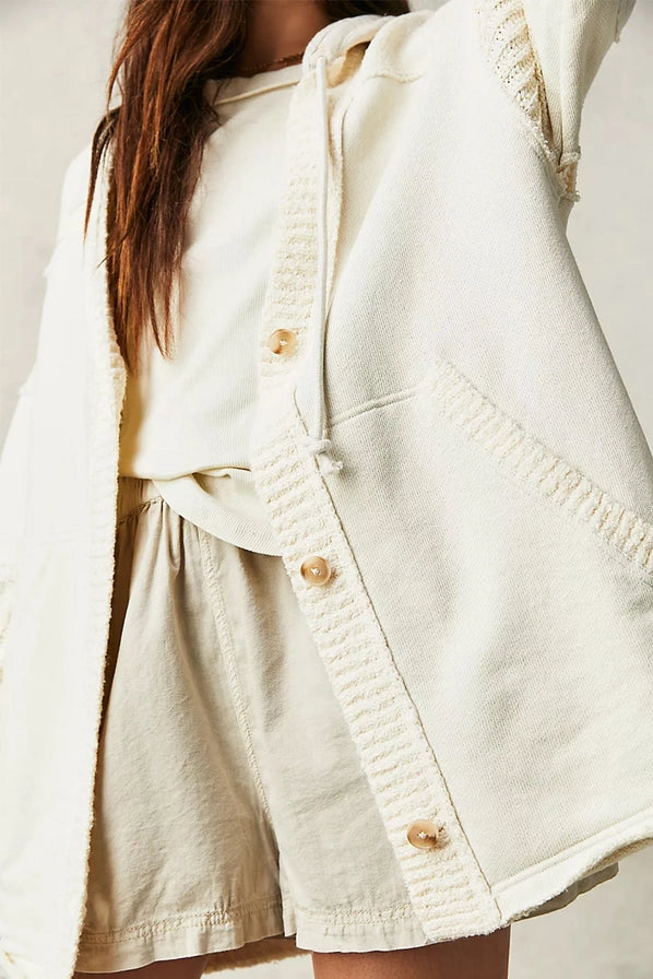 White Hooded Jacket