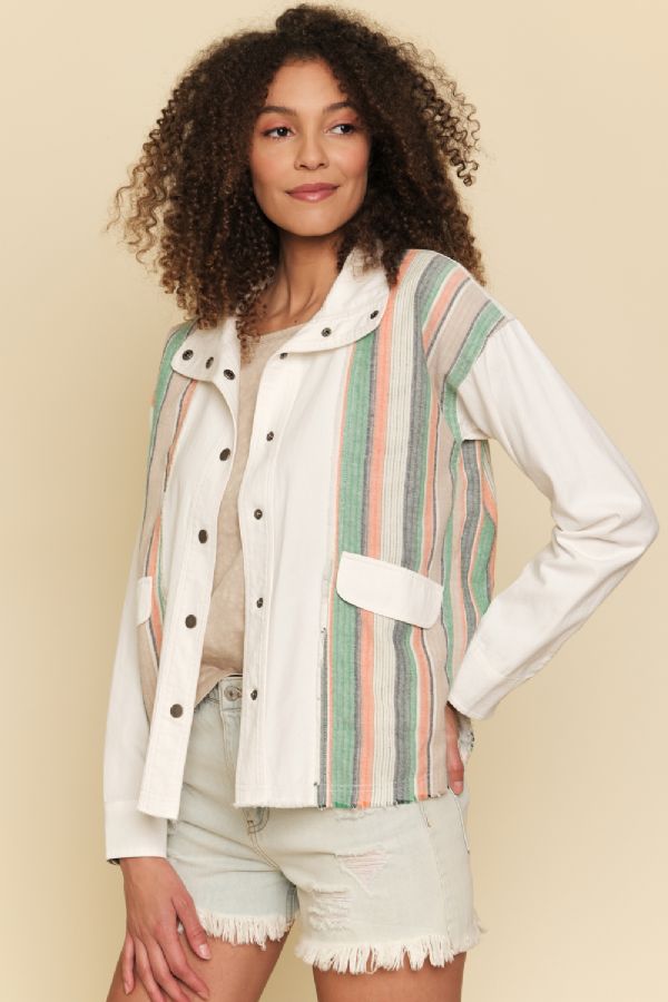 Camila's Striped Jacket