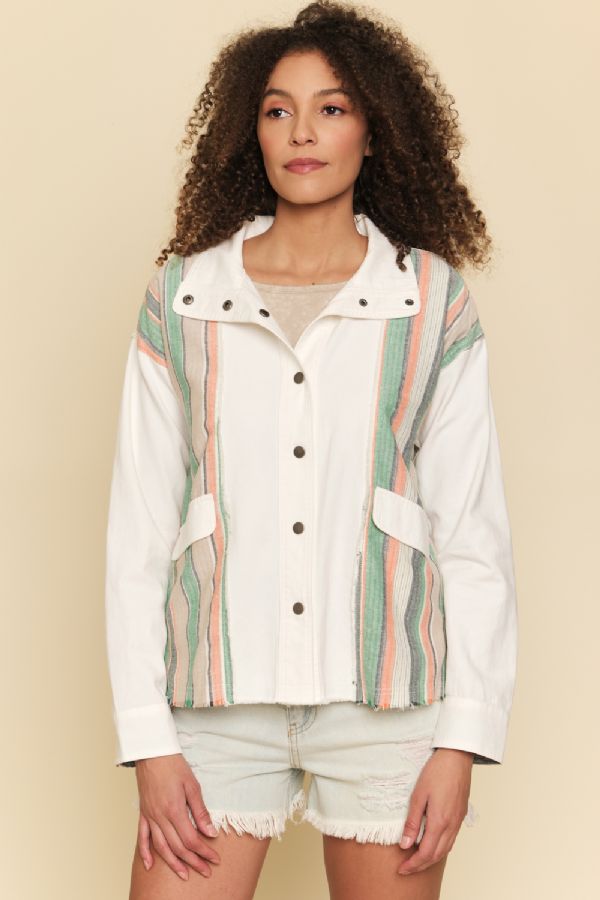Camila's Striped Jacket