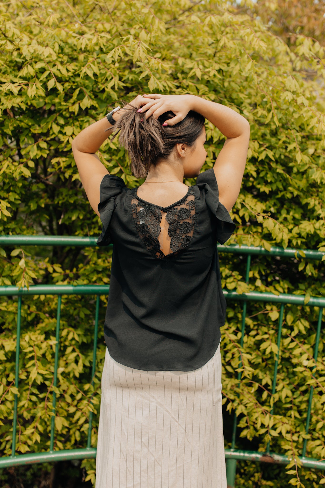 Black Stone Blouse