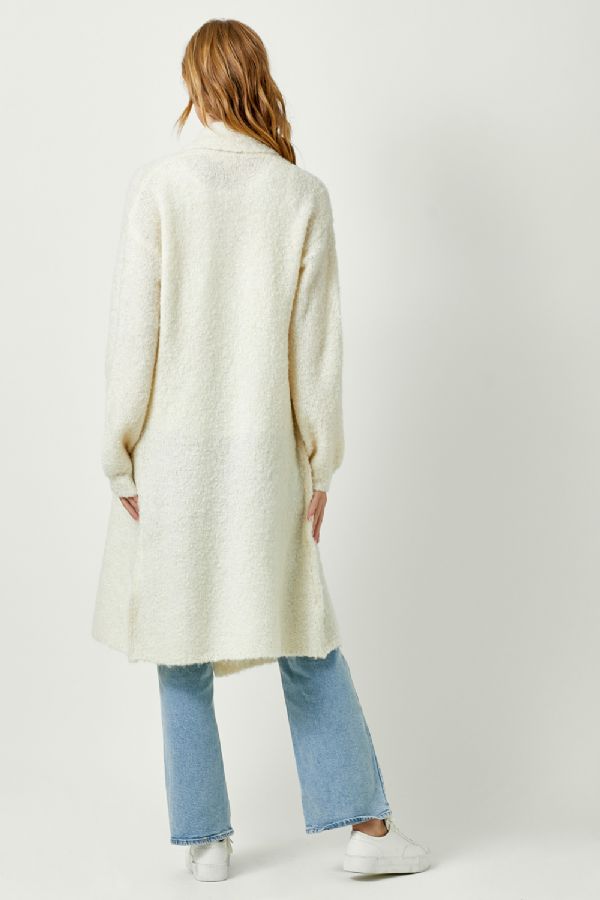 Hannah's Long Ivory Sweater