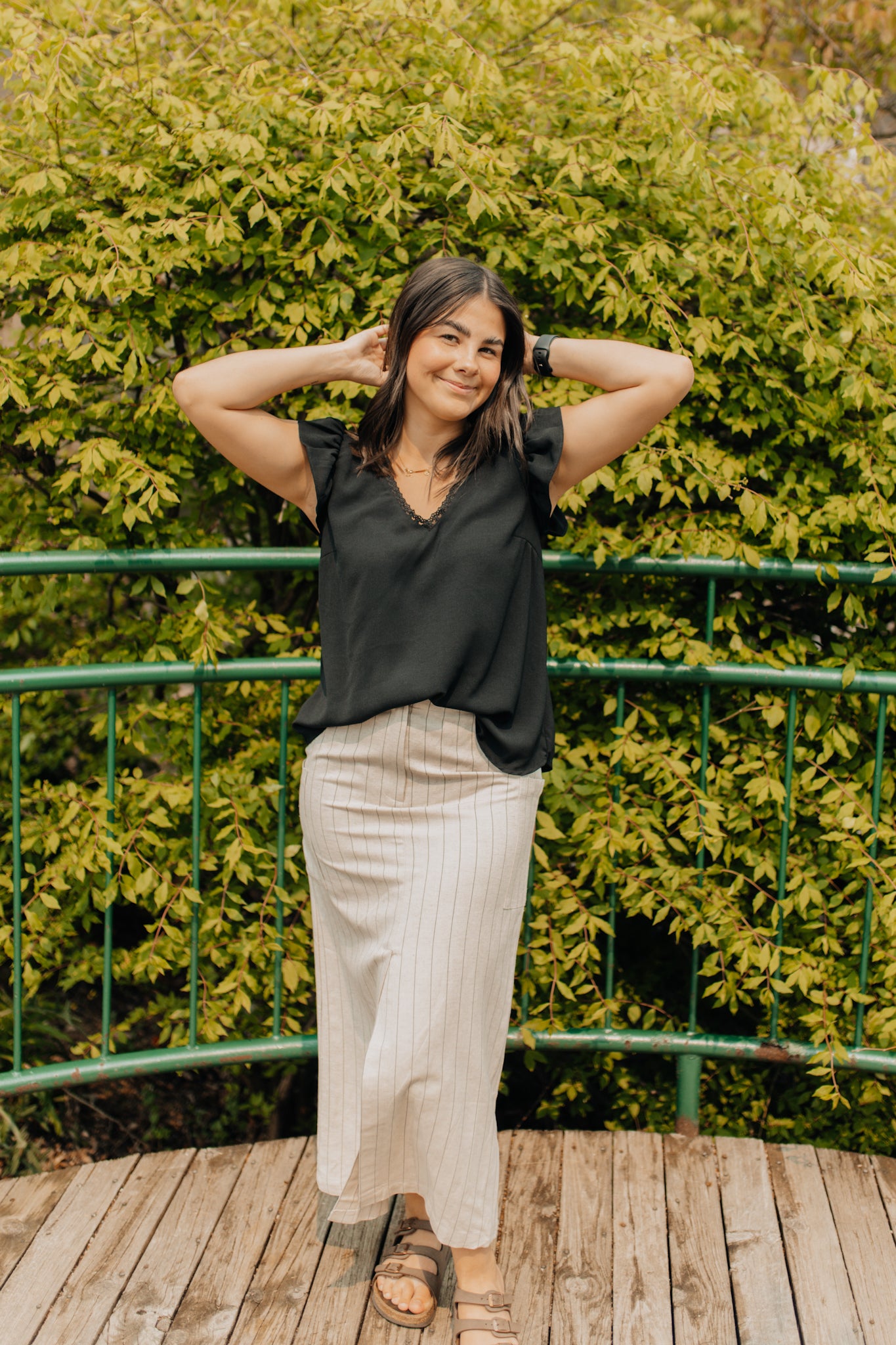 Black Stone Blouse