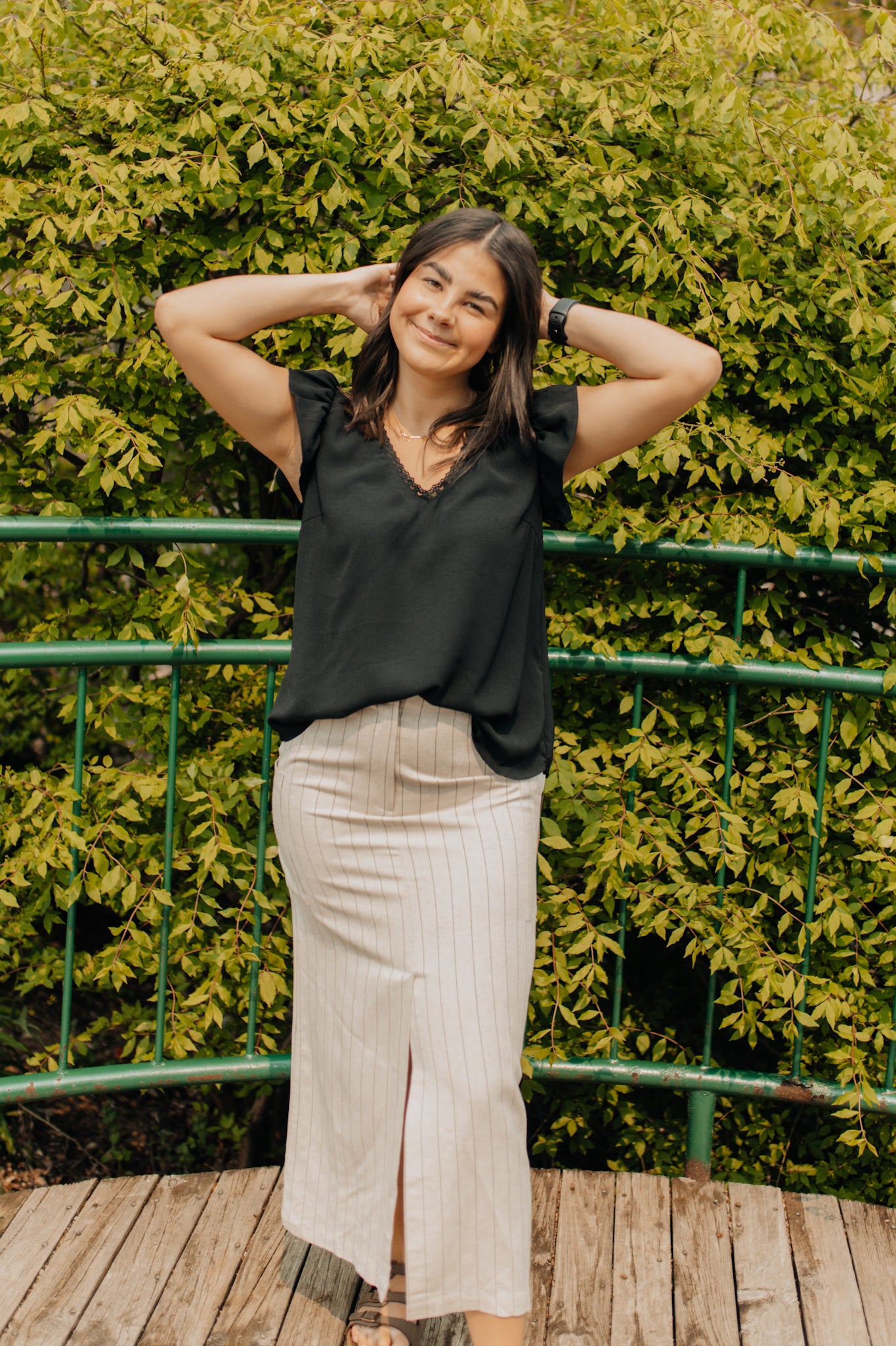 Black Stone Blouse