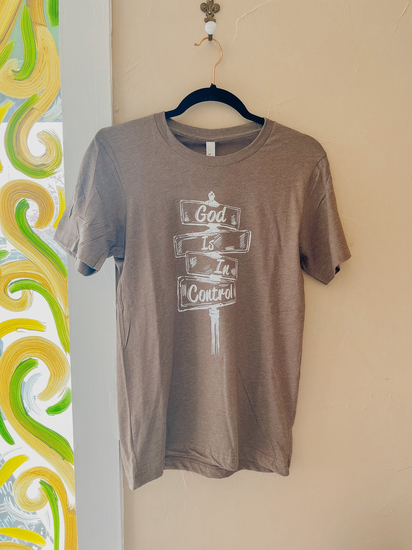 God is in Control Tee