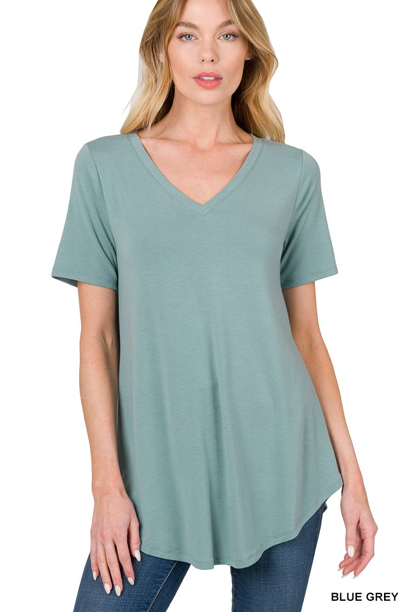 Mia Jane Tee - Blue Grey