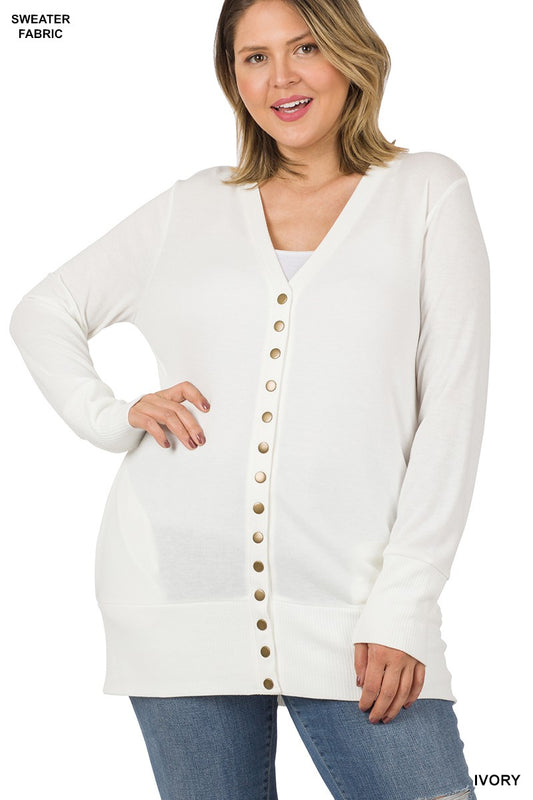 Silvie Sweater - Ivory PLUS SIZE