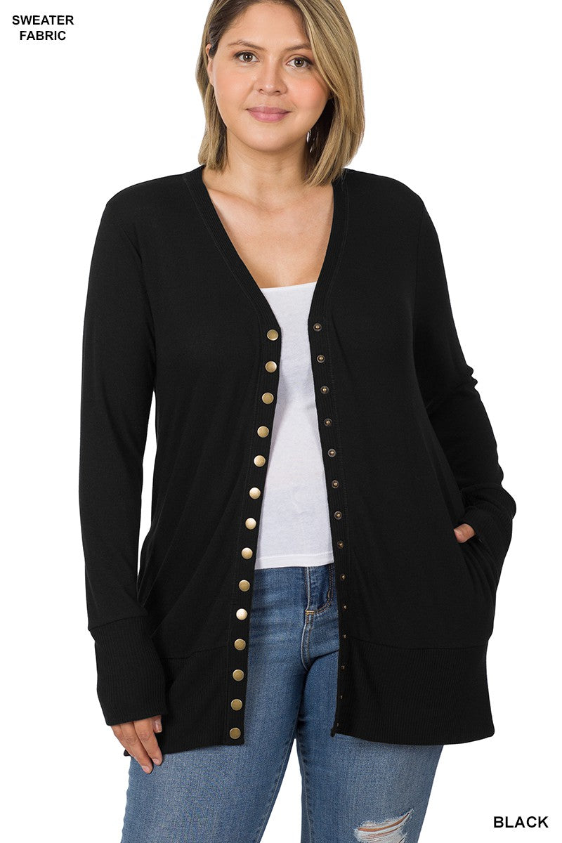 Silvie Sweater - Black PLUS SIZE