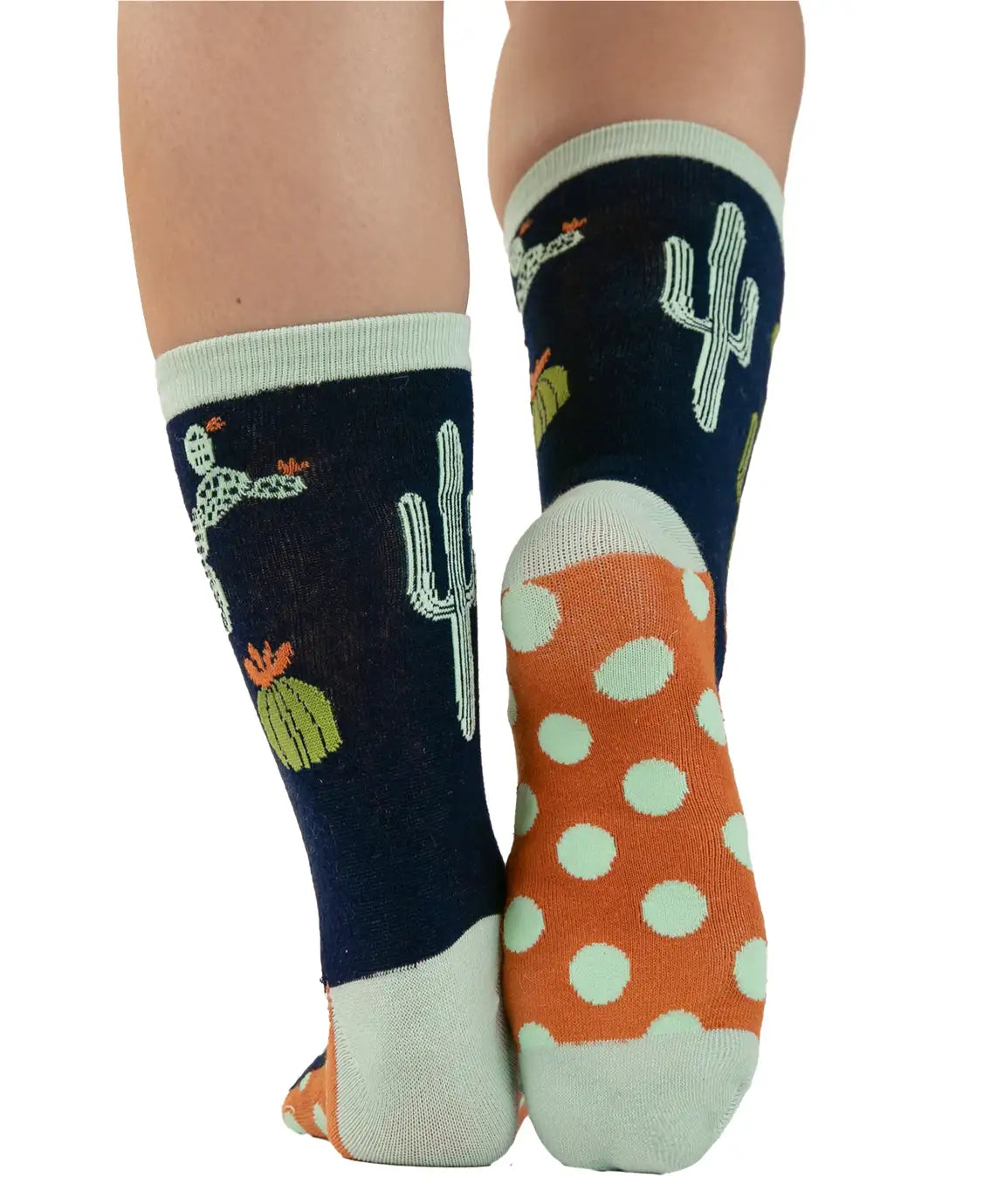 Stuck in Bed Cactus Crew Sock