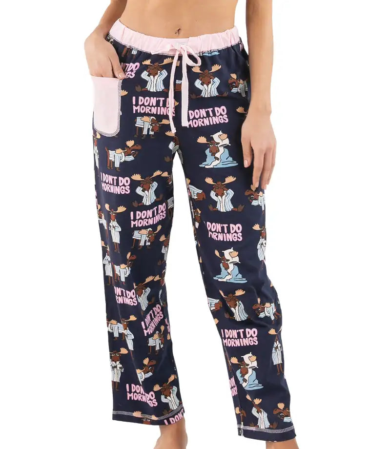 Don't Do Mornings PJ Pants
