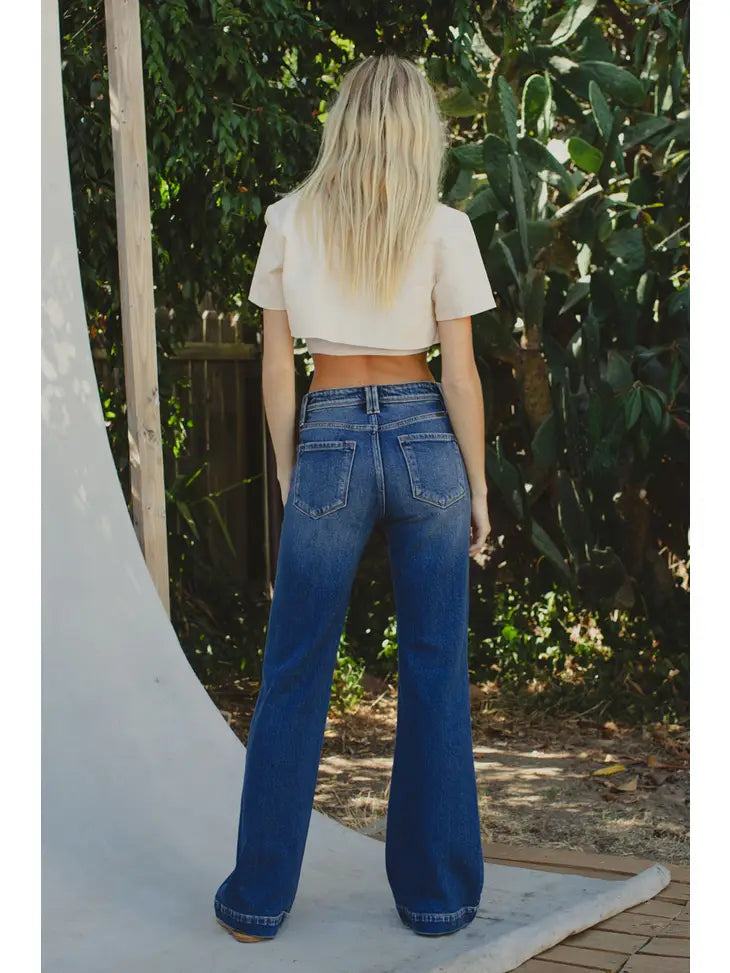 High Rise Holly Flare Denim