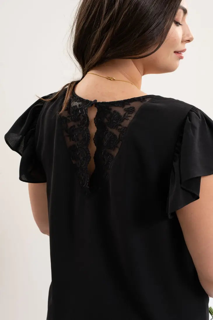 Black Stone Blouse