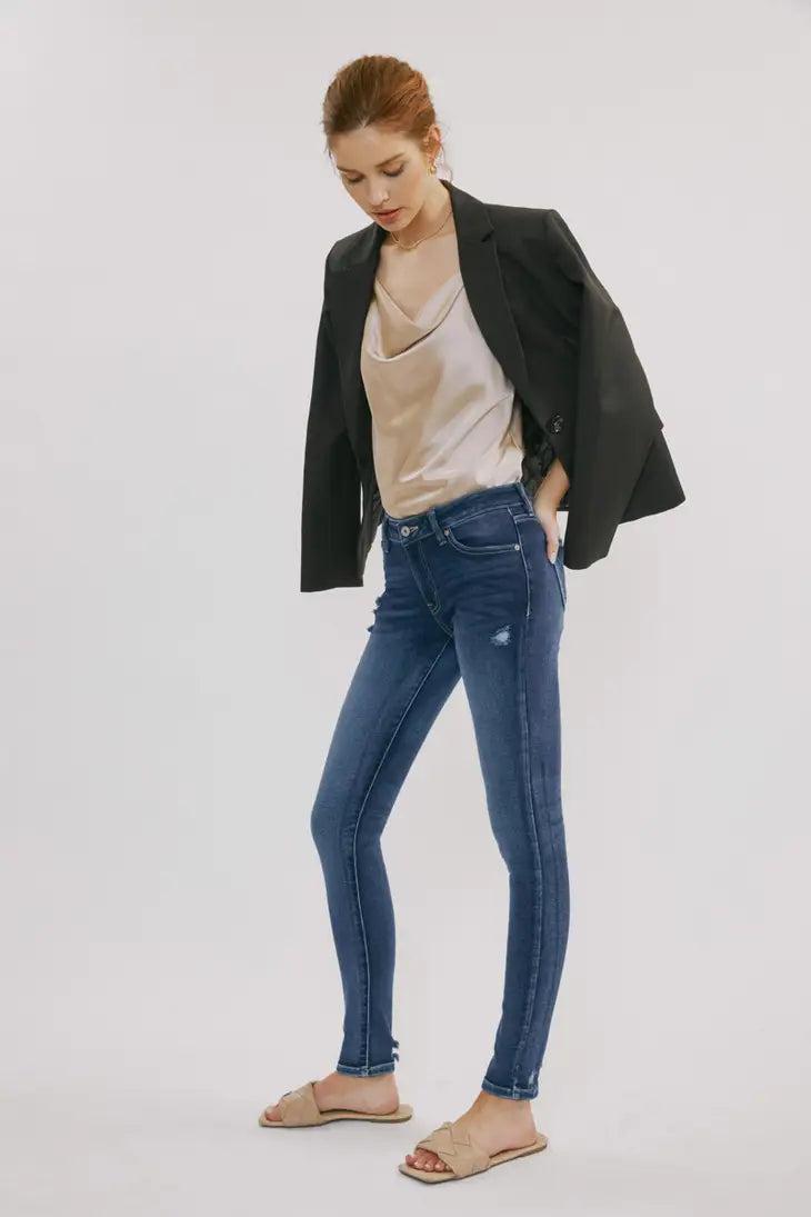 Mid-Rise Skinny Jean