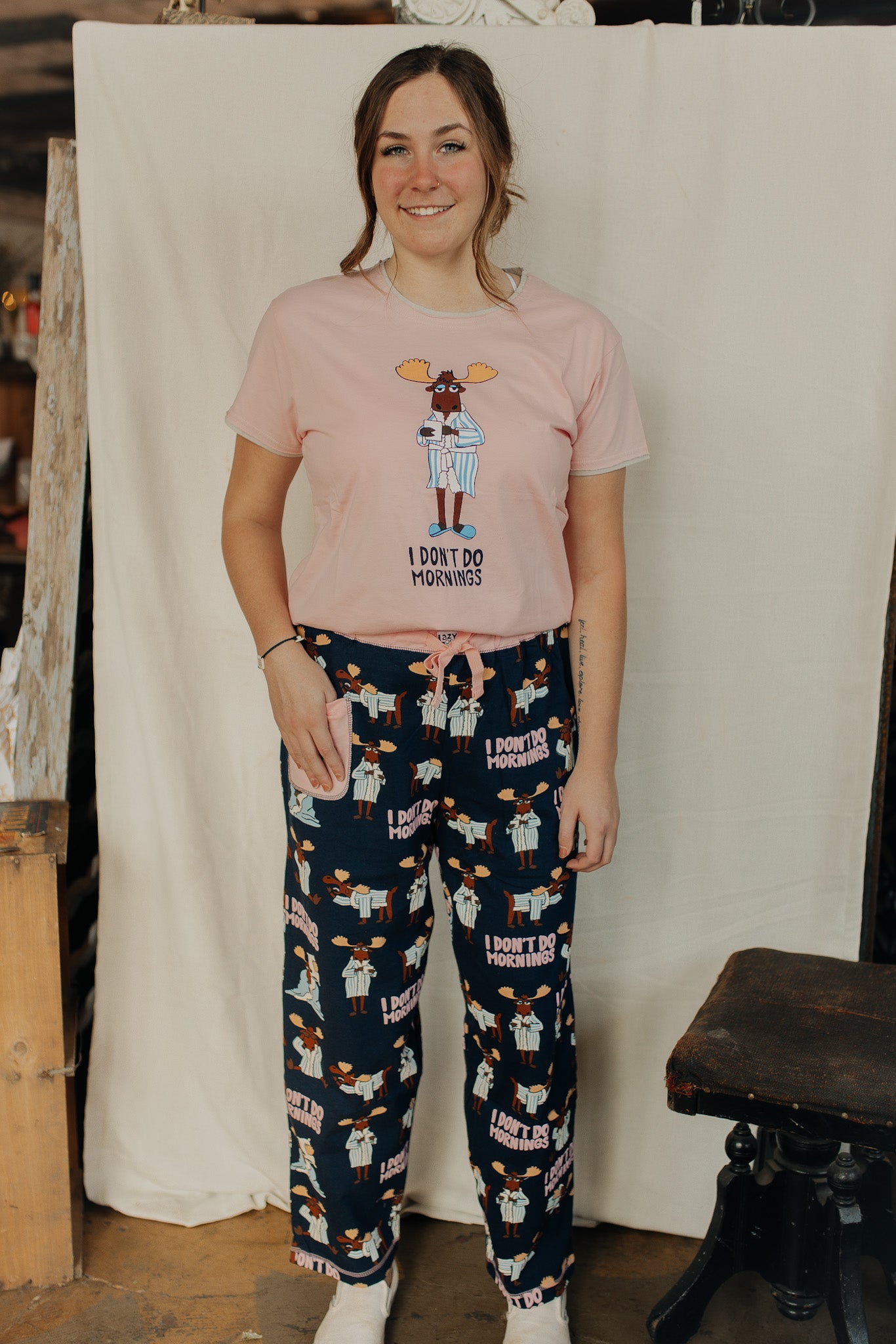 Don't Do Mornings PJ Pants