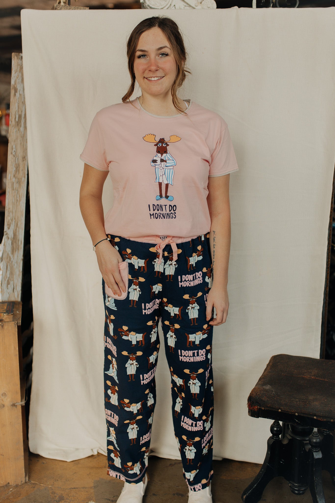 Don't Do Mornings PJ Pants