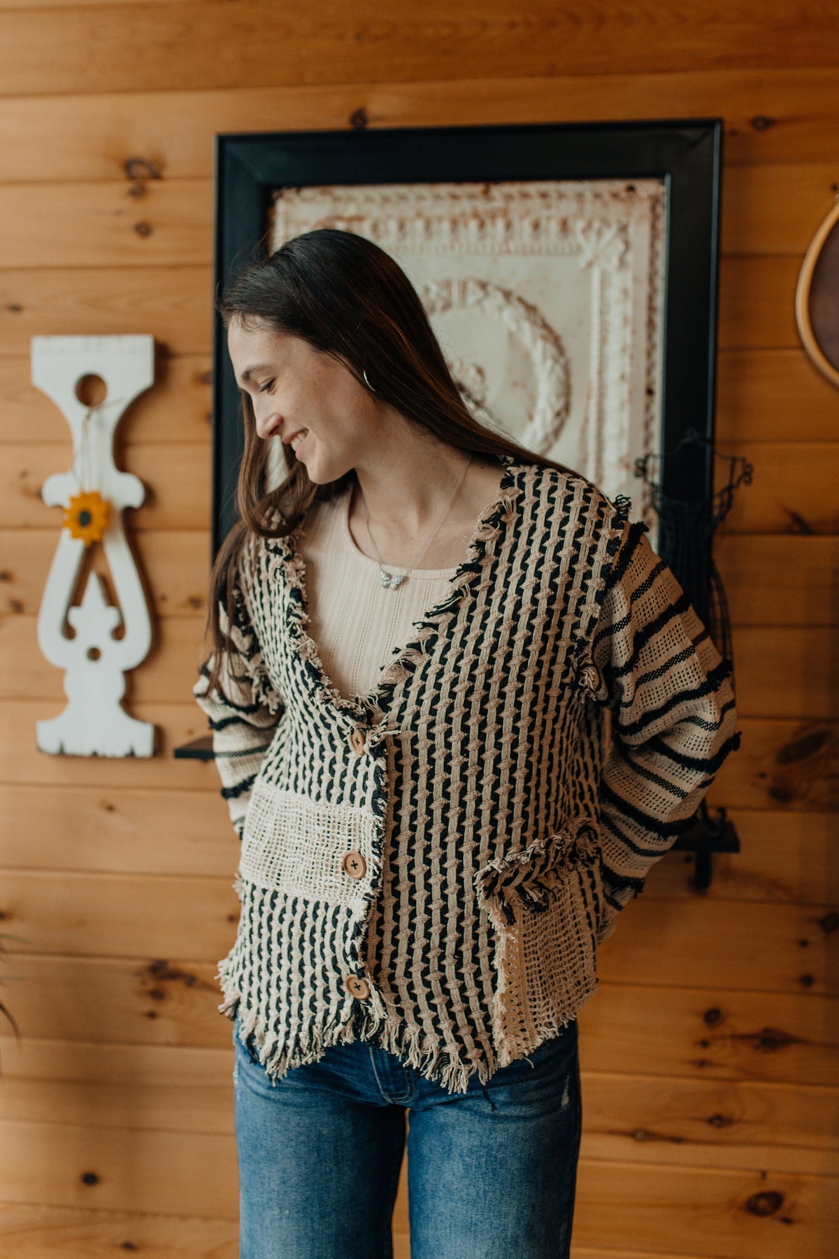 Boho Mosaic Cardigan