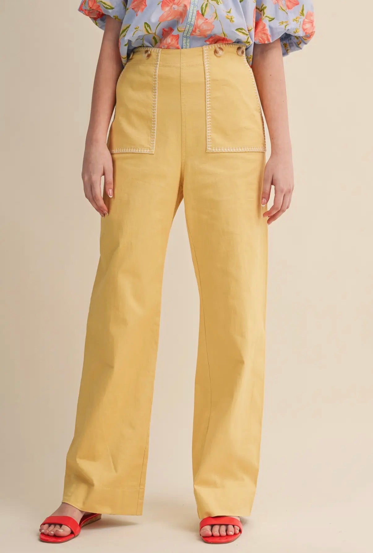 Shelly’s Butter Yellow Pants