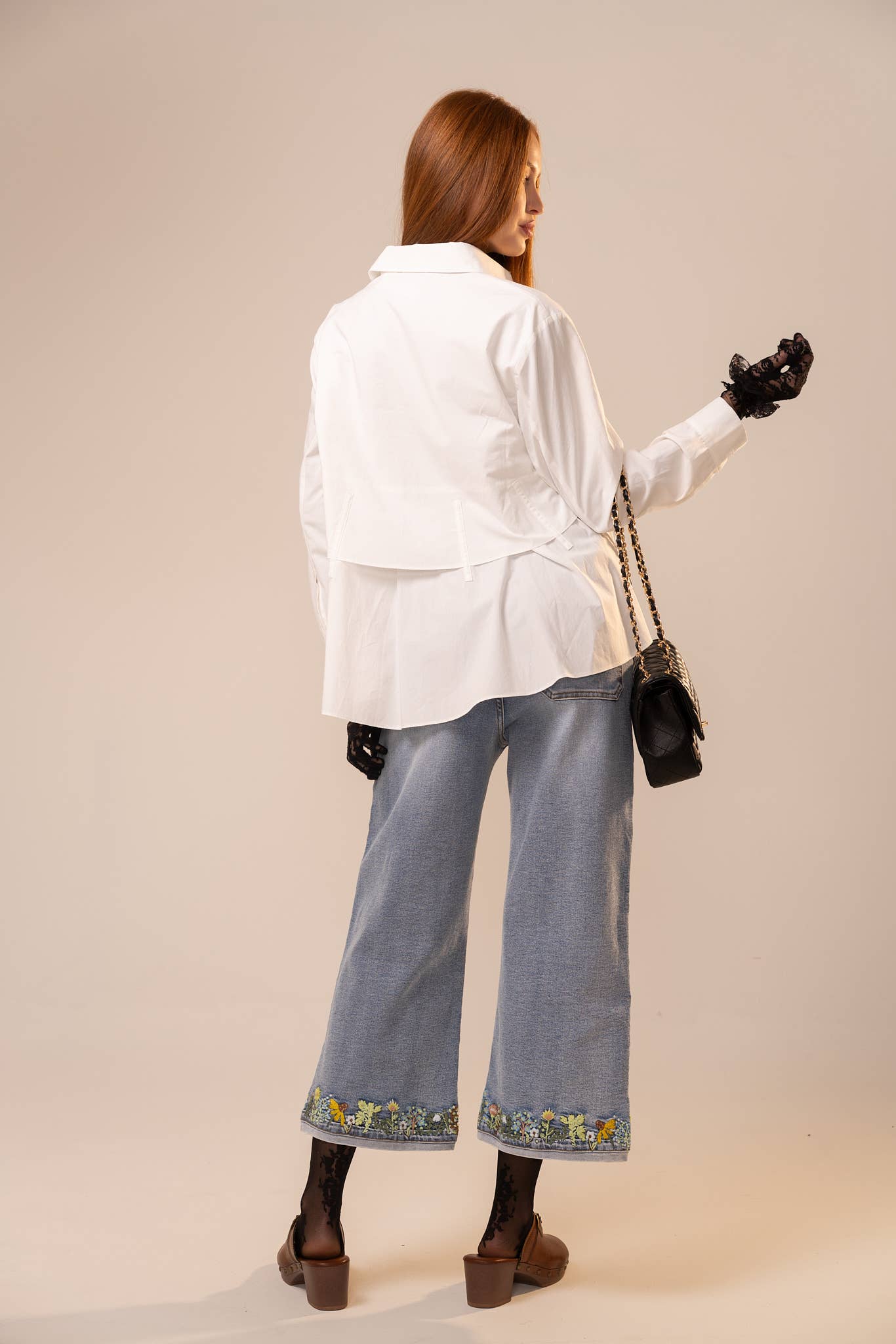 Spring Blooms Jeans