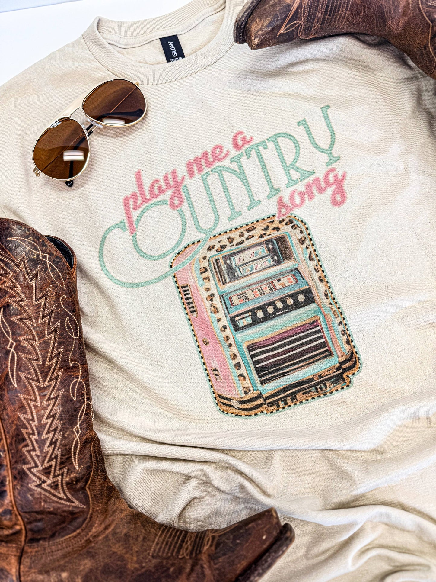 Play Me A Country Song Tee