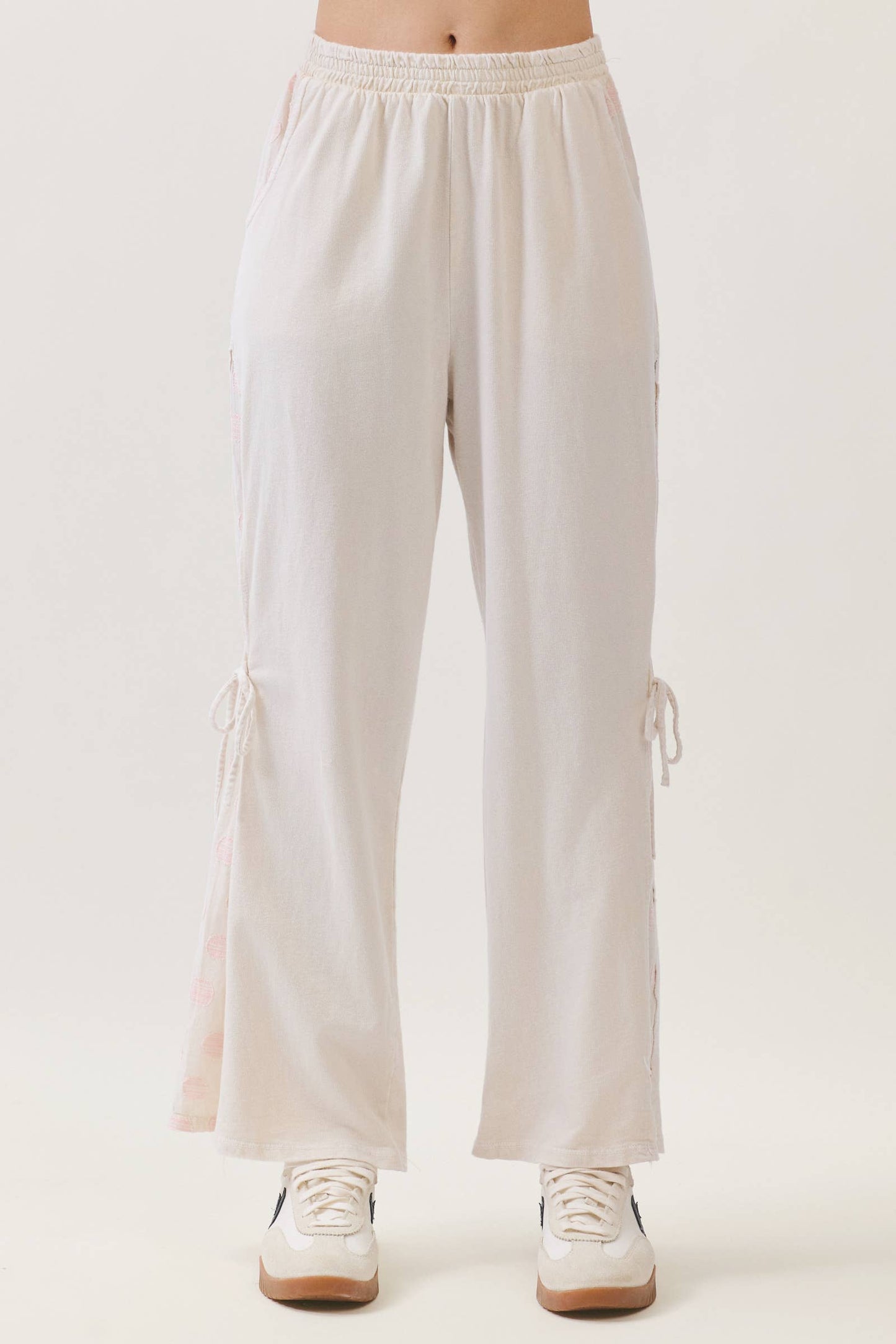 Polkadot Side Bow Tie Pants