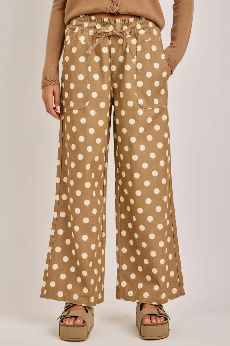 Latte Dottie Pants