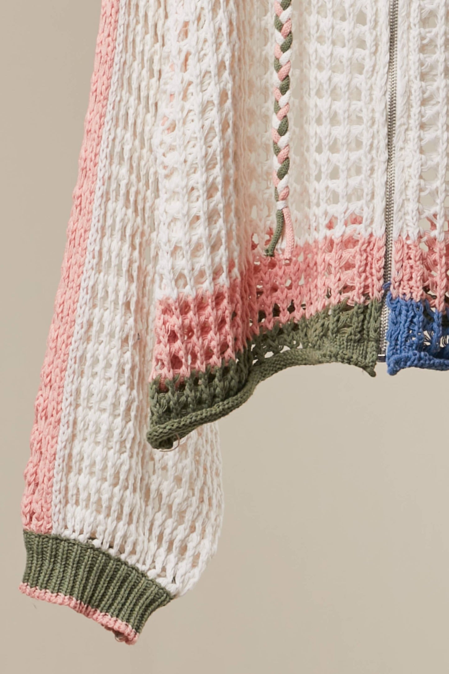 The Crochet Zip Hoodie