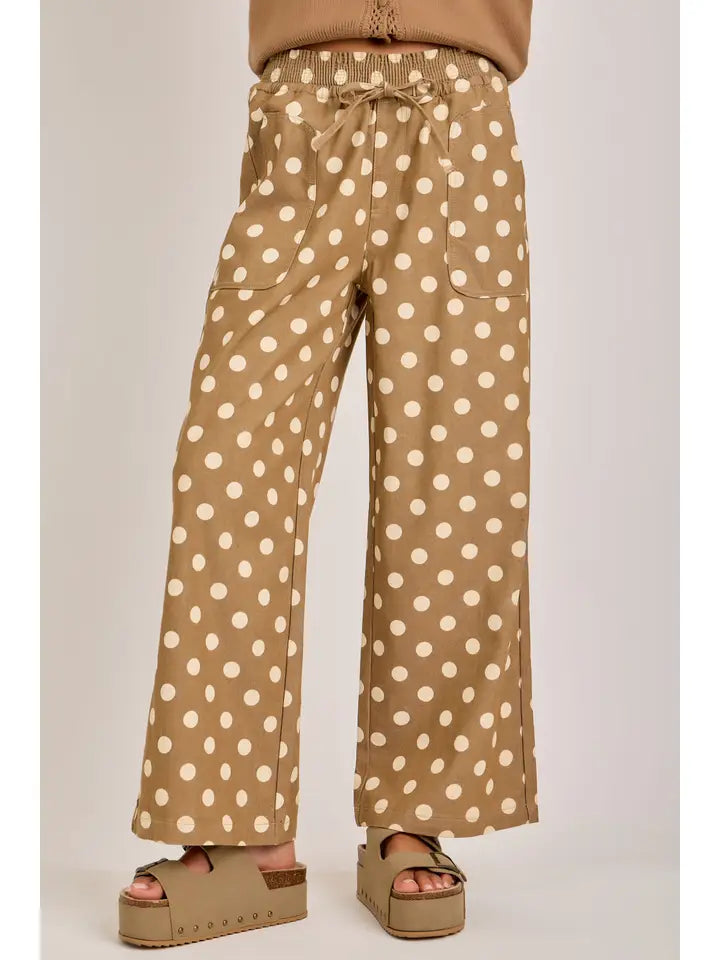 Latte Dottie Pants