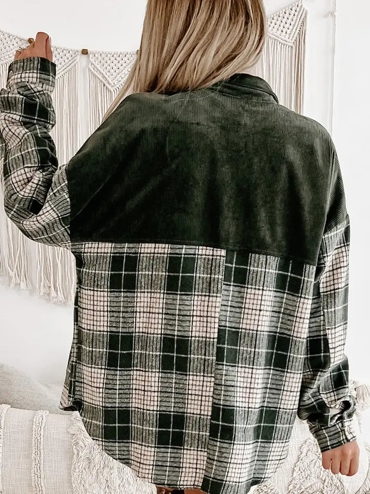 Hunter Green Plaid Jacket