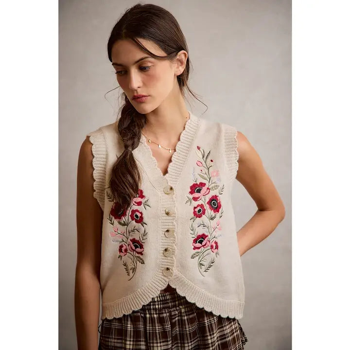 Petals & Poetry Vest