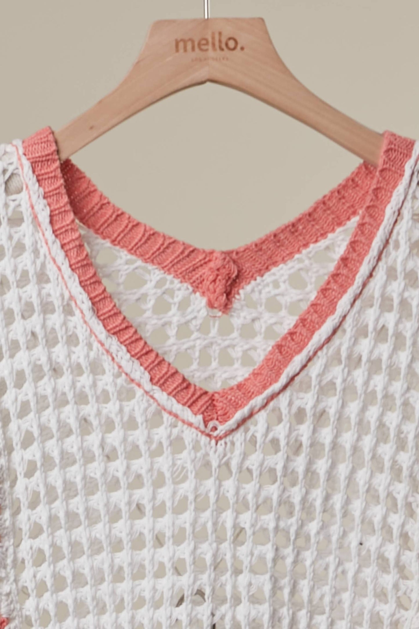 Sunset Crochet Patchwork Top