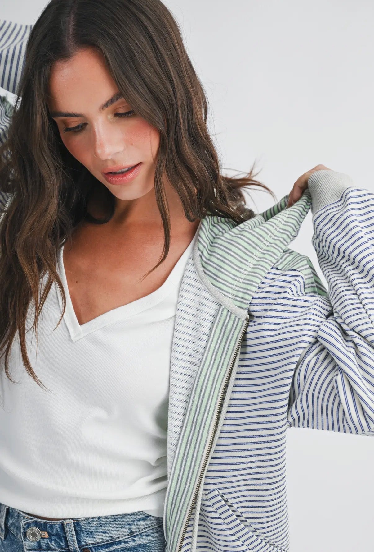 Kennedy’s Stripe Hoodie