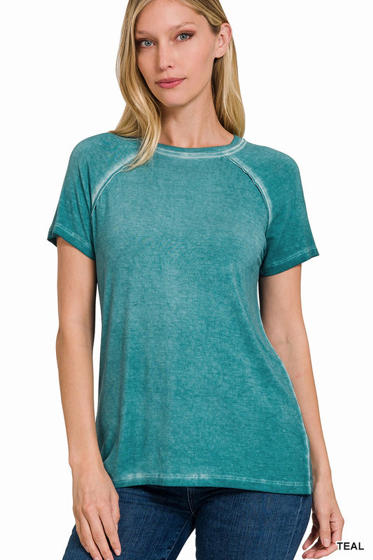 Teal Washed T-Shirt