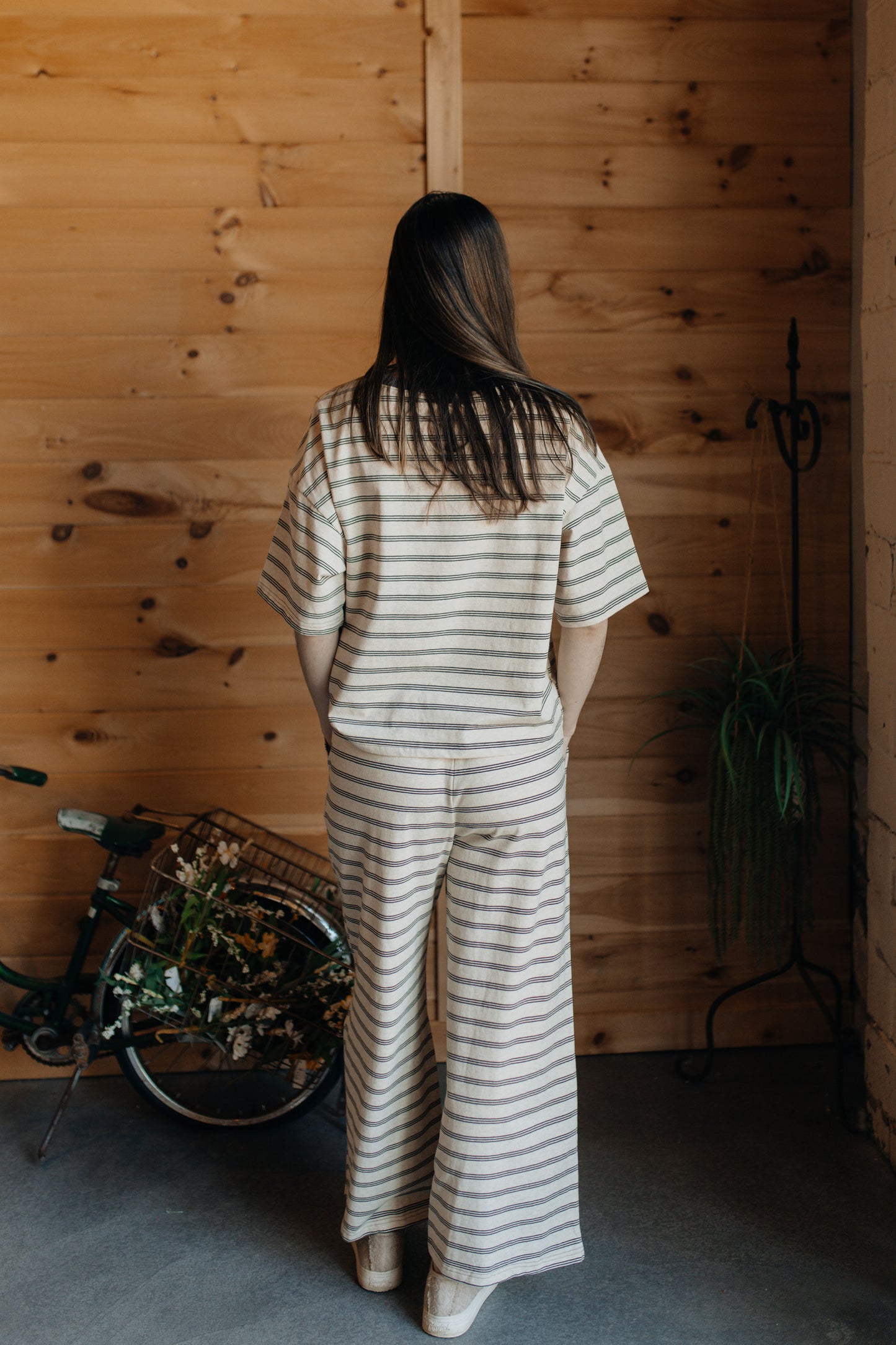Oatmeal Latte Stripe Set