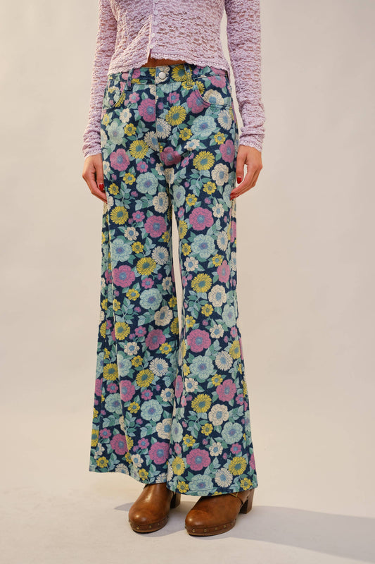 Painted Petals Denim