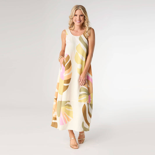 Nola Tropic Tank Dress