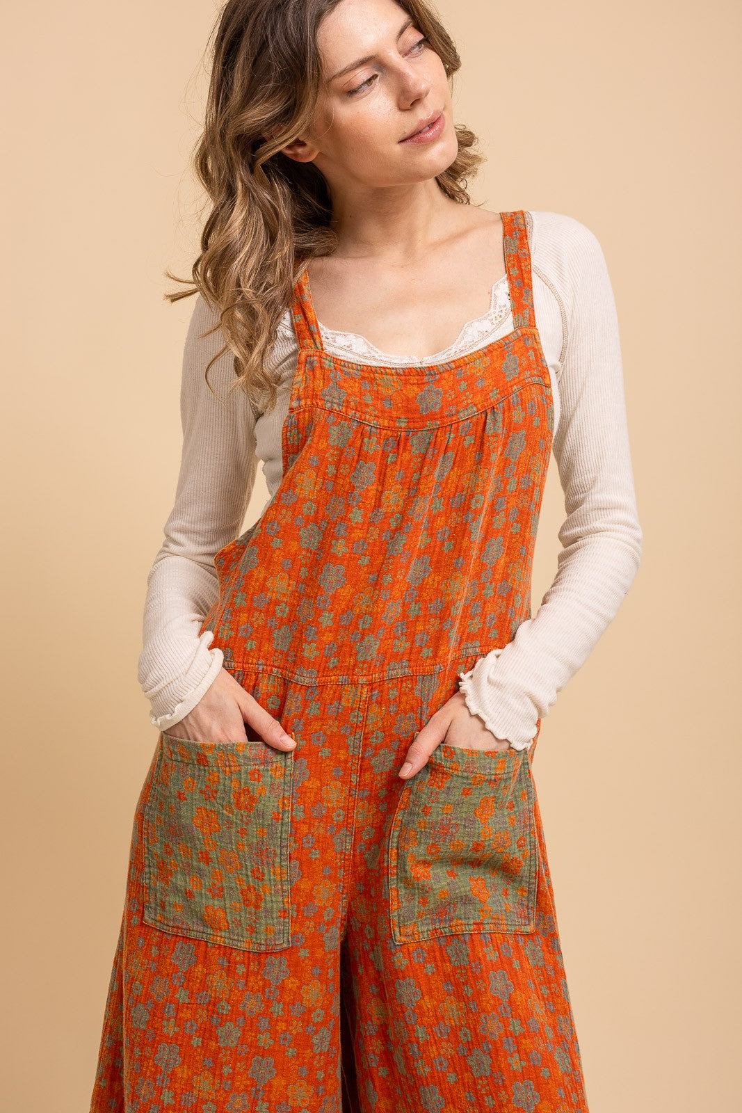 Autumn Floral Jumpsuit