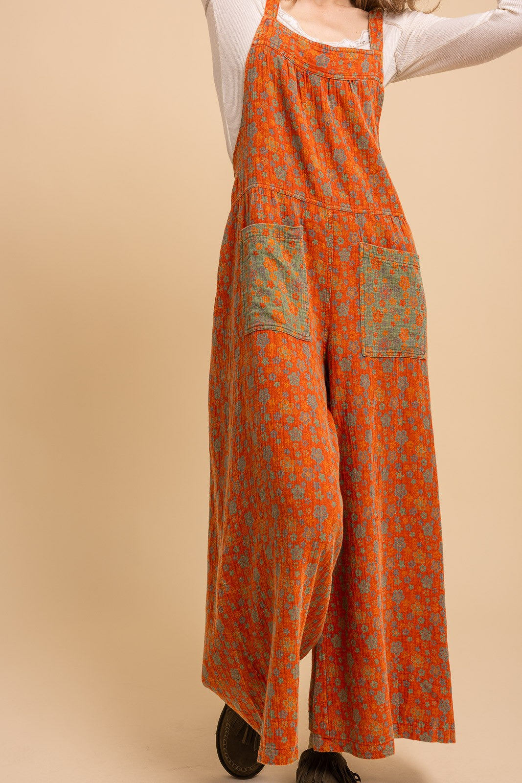 Autumn Floral Jumpsuit