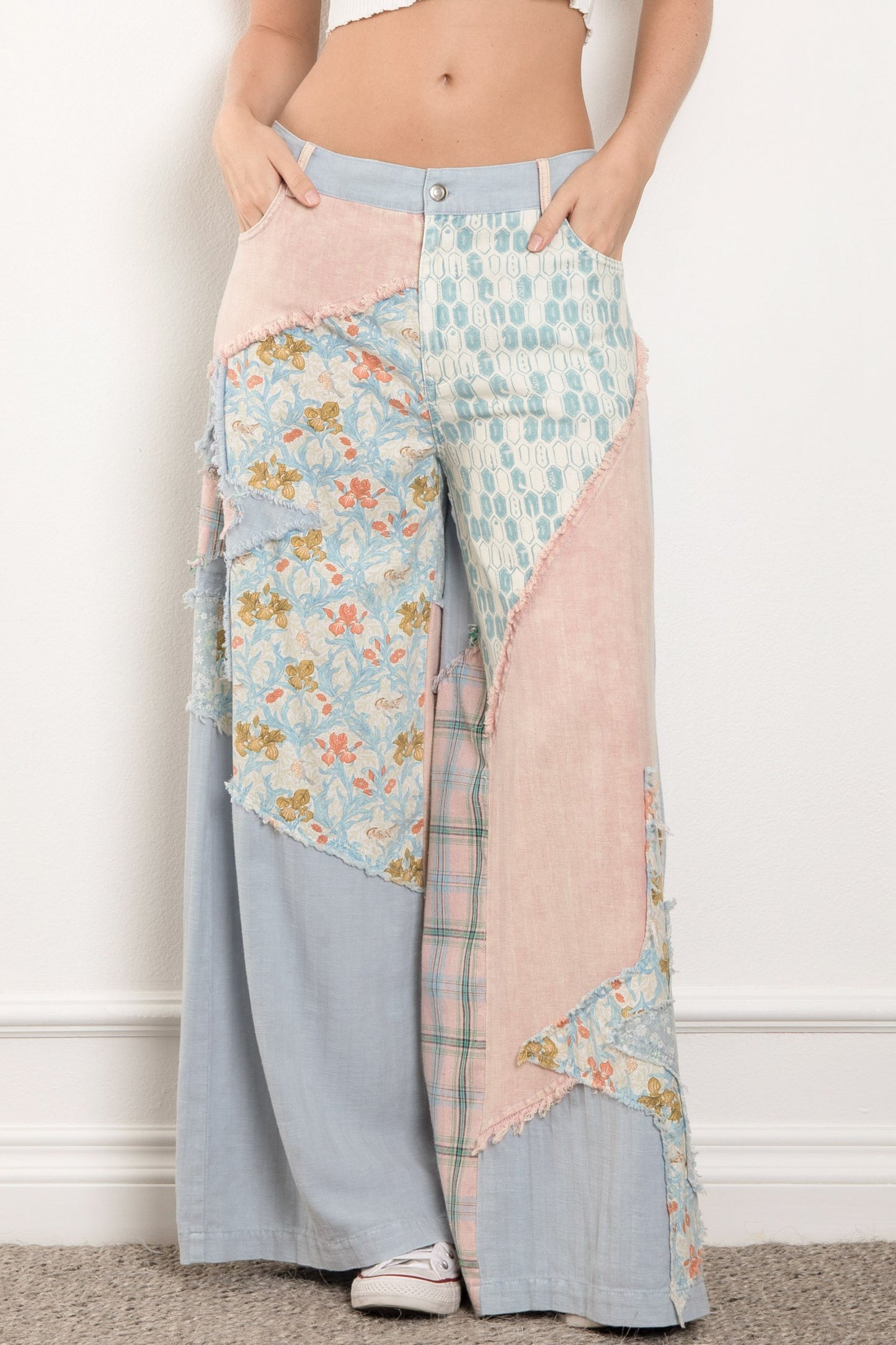 Pastel Patchwork Pants