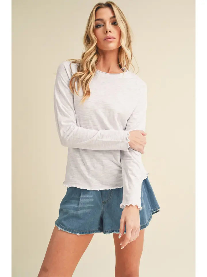 Zoie's Longsleeve - White