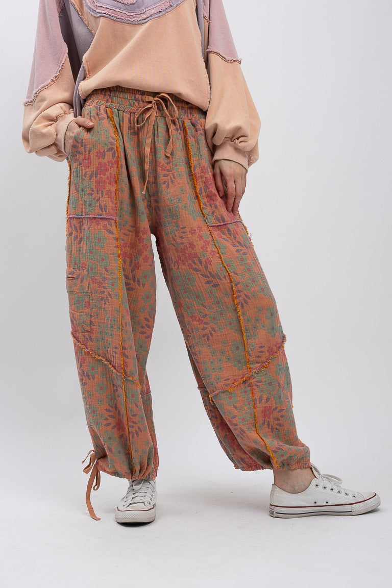 Whimsical Floral - Orange