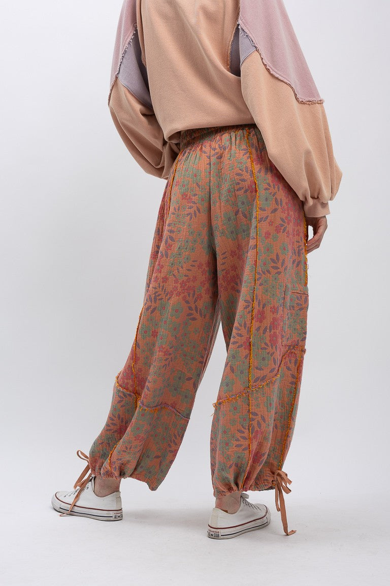 Whimsical Floral - Orange