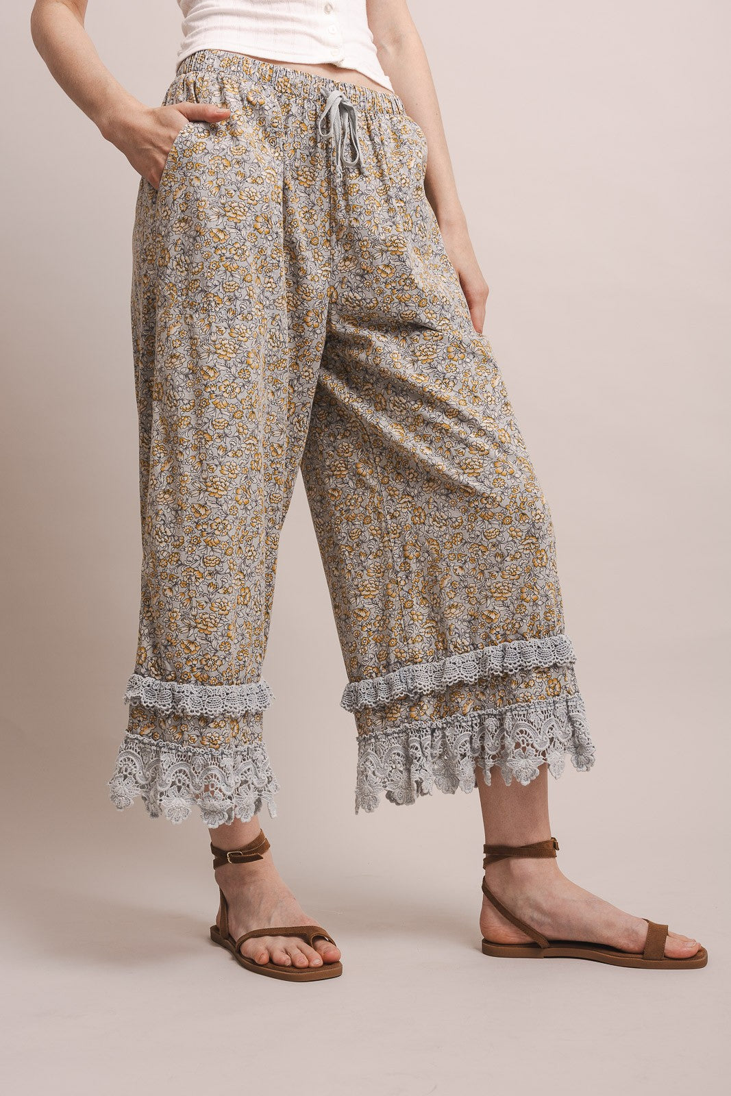 Lace Wildflower Pant