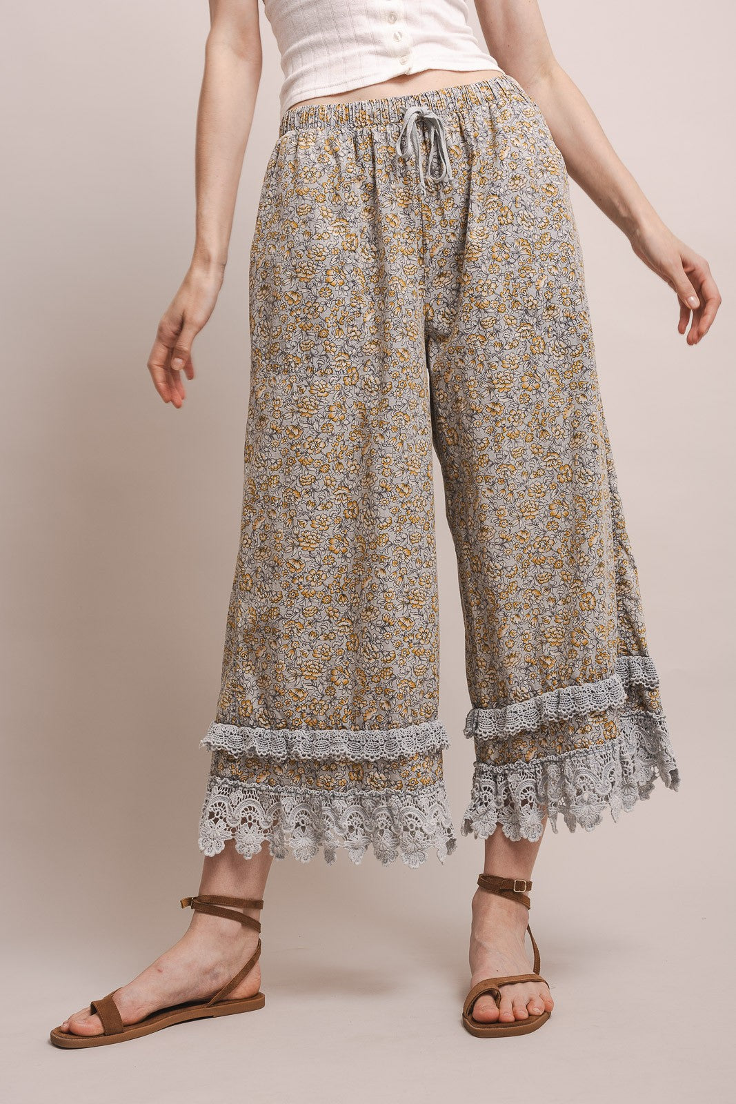 Lace Wildflower Pant