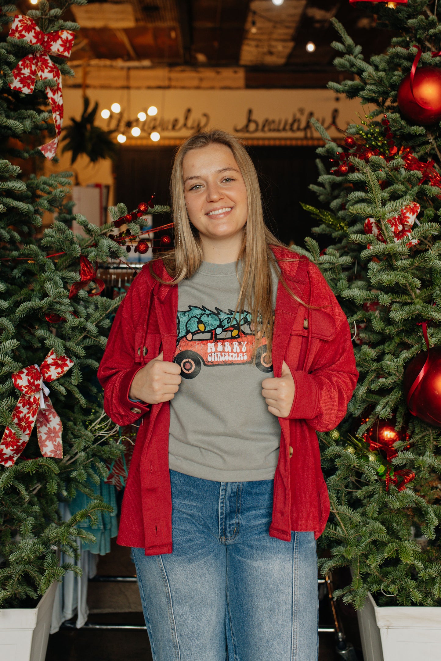 Retro Bug Christmas T-Shirt