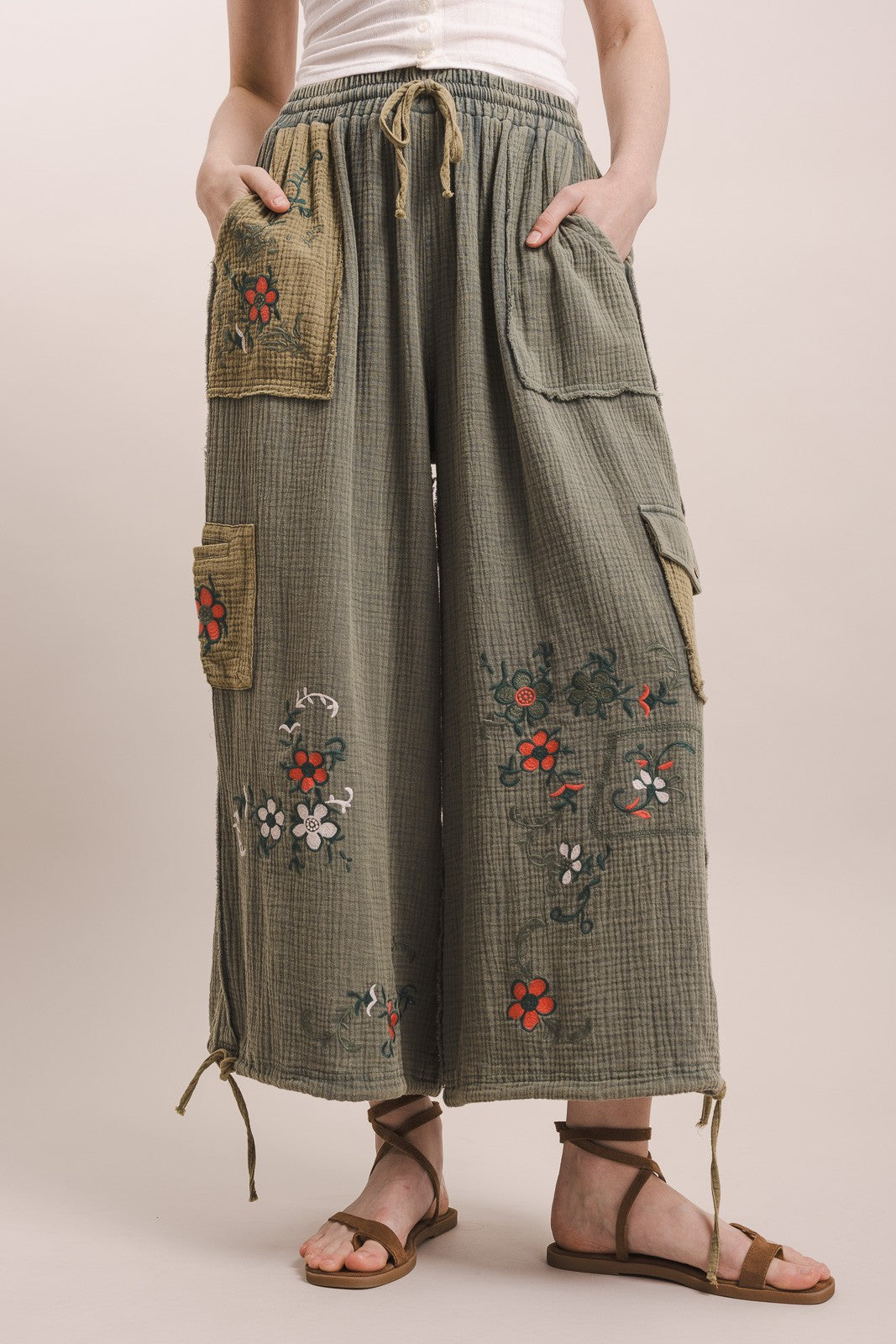 Forest Floral Pant