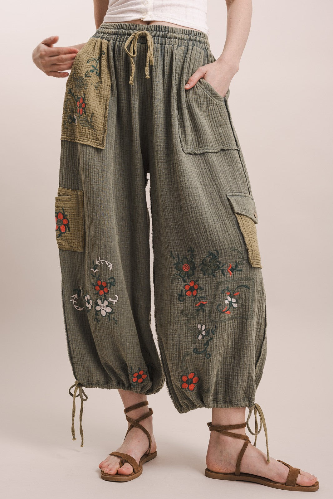Forest Floral Pant