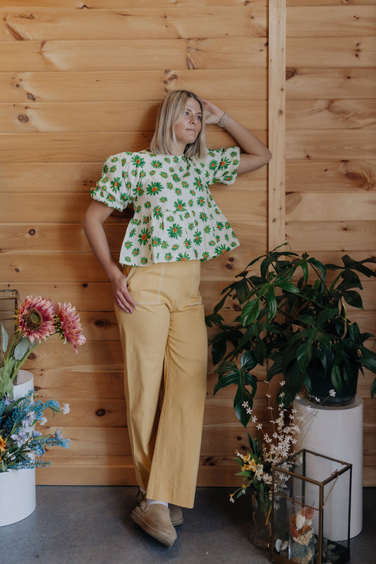 Shelly’s Butter Yellow Pants