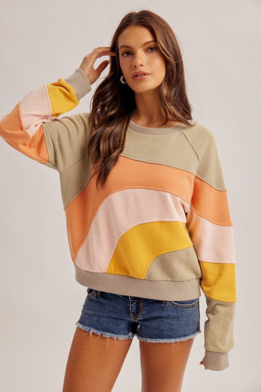 Retro Sunrise Sweatshirt