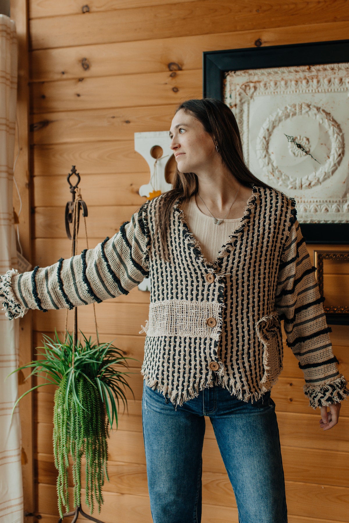Boho Mosaic Cardigan