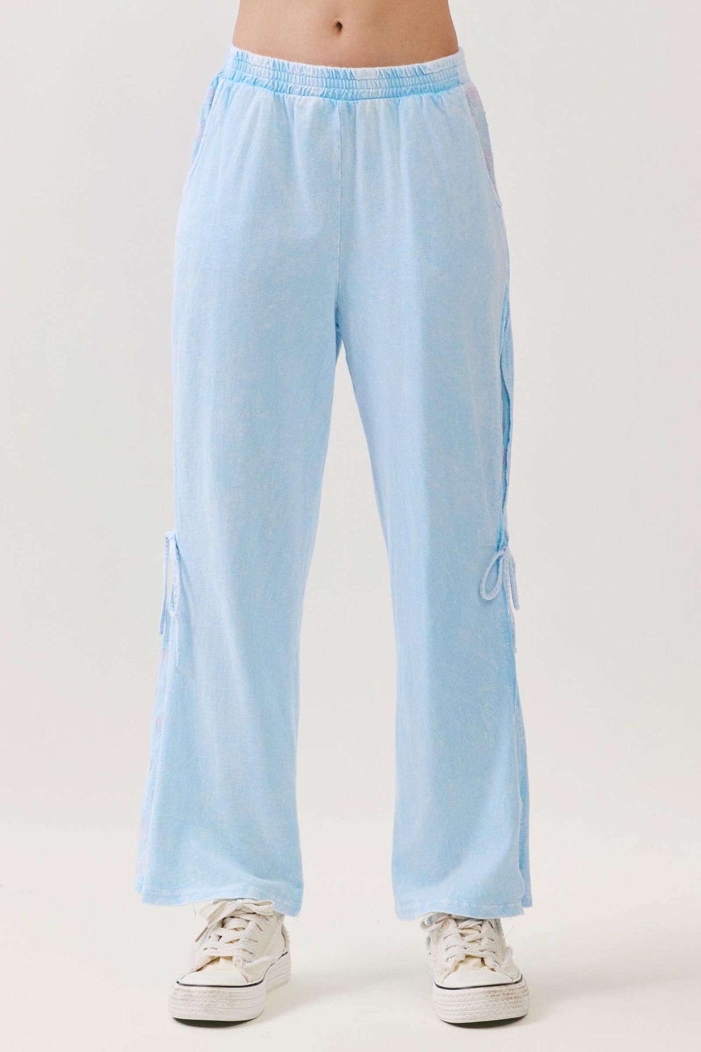 Polkadot Side Bow Tie Pants